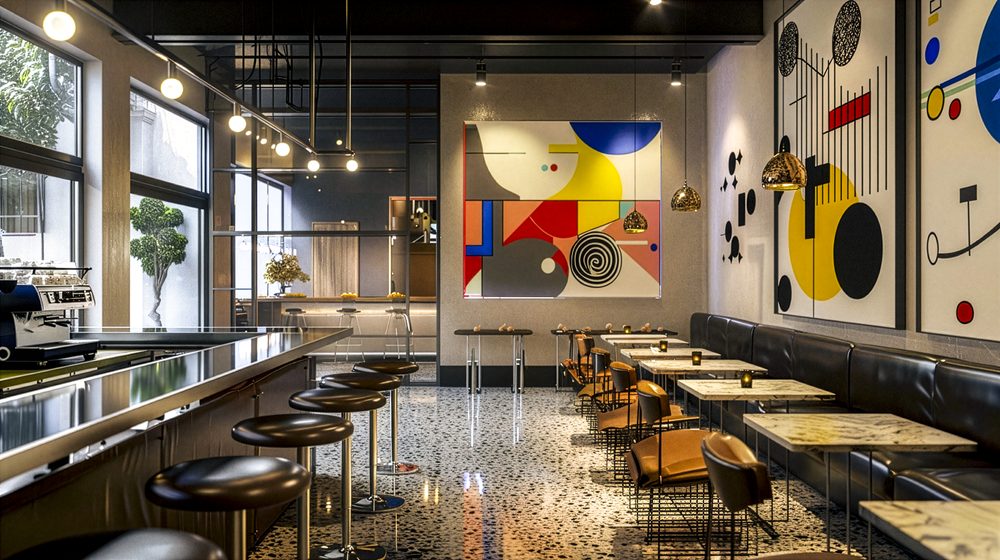 Cafe Mondrian Concept